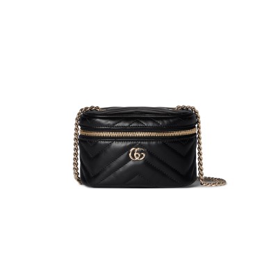 GUCCI GG MARMONT NANO VANITY BAG 837455 (15*8.5*8cm)